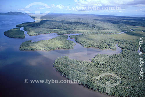  Vista da Ilha de Superagüi  - PR - Brasil / Data: 1996

  O trecho da Mata Atlântica que inicia-se na Serra da Juréia, em Iguape/SP e vai até à Ilha do Mel, em Paranaguá/PR é Patrimônio Mundial Natural da UNESCO desde 1999.  