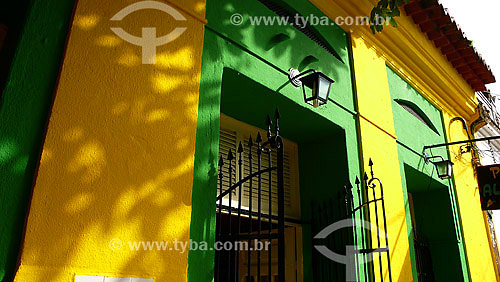  Detalhe de Arquitetura - Brasil verde e amarelo - Olinda - PE - Brasil - Set./2007  - Olinda - Pernambuco - Brasil