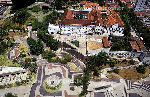  Vista aérea do Largo da Carioca, Convento de Santo Antonio, centro do Rio de Janeiro - RJ - Brasil  - Rio de Janeiro - Rio de Janeiro - Brasil