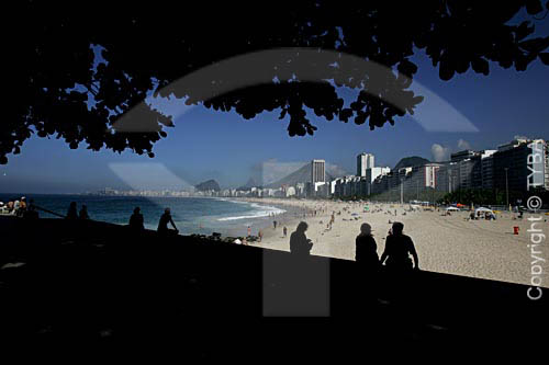  Praia de Copacabana vista do Caminho dos Pescadores  - Rio de Janeiro - Rio de Janeiro - Brasil