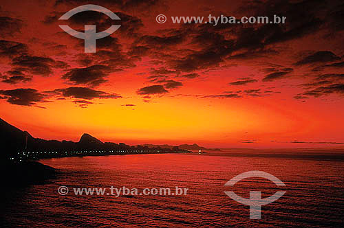  Ipanema ao amanhecer - Rio de Janeiro - RJ - Brasil  - Rio de Janeiro - Rio de Janeiro - Brasil