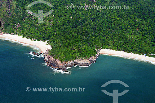  Vista aérea de Praias desertas próximo a Guaratiba - Rio de Janeiro - RJ - Brasil - Janeiro de 2008  - Rio de Janeiro - Rio de Janeiro - Brasil