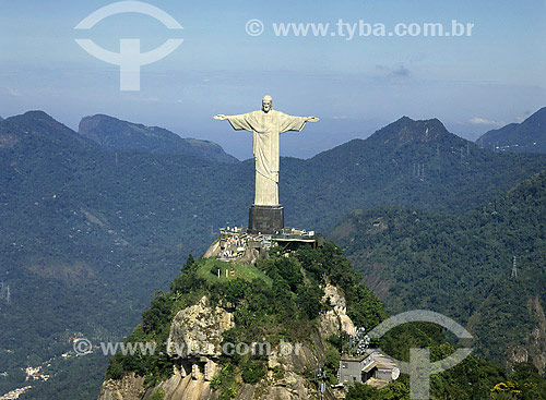  Cristo Redentor e morro do Corcovado - Rio de Janeiro - RJ - Brasil  - Rio de Janeiro - Rio de Janeiro - Brasil