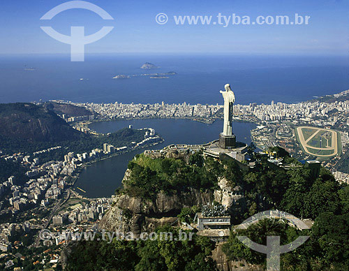  Cristo Redentor e morro do Corcovado - Rio de Janeiro - RJ - Brasil  - Rio de Janeiro - Rio de Janeiro - Brasil
