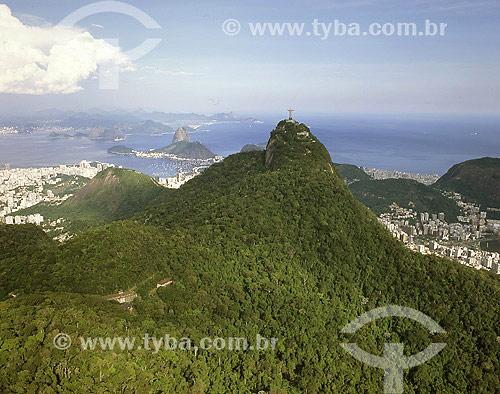  Cristo Redentor e morro do Corcovado - Rio de Janeiro - RJ - Brasil / Maio de 2007  - Rio de Janeiro - Rio de Janeiro - Brasil