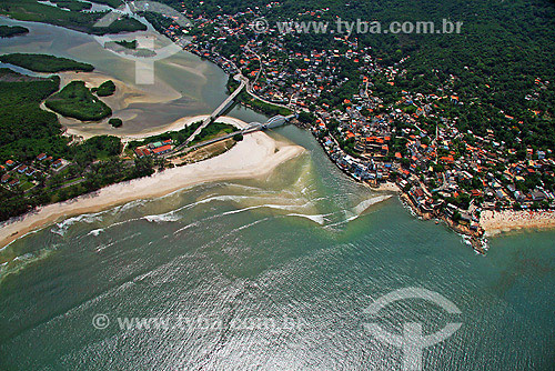  Vista aérea de parte de Guaratiba (Barra de Guaratiba) - Rio de Janeiro - RJ - Brasil - Janeiro de 2008  - Rio de Janeiro - Rio de Janeiro - Brasil