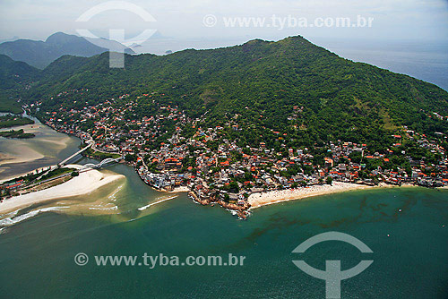  Vista aérea de parte de Guaratiba (Barra de Guaratiba) - Rio de Janeiro - RJ - Brasil - Janeiro de 2008  - Rio de Janeiro - Rio de Janeiro - Brasil