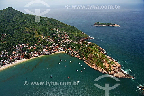  Vista aérea de parte de Guaratiba (Barra de Guaratiba) - Rio de Janeiro - RJ - Brasil - Janeiro de 2008  - Rio de Janeiro - Rio de Janeiro - Brasil