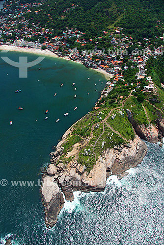  Vista aérea de parte de Guaratiba (Barra de Guaratiba) - Rio de Janeiro - RJ - Brasil - Janeiro de 2008  - Rio de Janeiro - Rio de Janeiro - Brasil