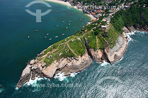  Vista aérea de parte de Guaratiba (Barra de Guaratiba) - Rio de Janeiro - RJ - Brasil - Janeiro de 2008  - Rio de Janeiro - Rio de Janeiro - Brasil