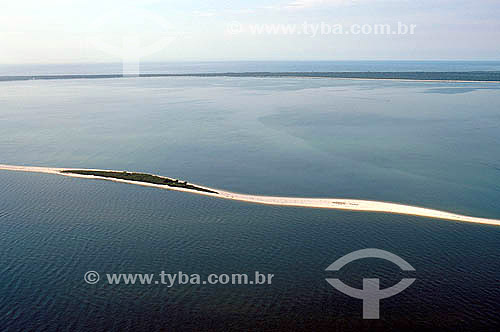  Restinga da Marambaia, cordão arenoso com 42 km de extensão no litoral sul do estado, entre o Oceano Atlântico e a Baía de Sepetiba,  onde se encontra parte preservada da Mata Atlântica - RJ - Brasil  - Rio de Janeiro - Rio de Janeiro - Brasil