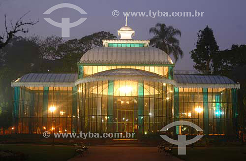  Palácio de Crista à noite - Petrópolis - RJ - Brasil  - Petrópolis - Rio de Janeiro - Brasil