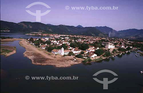  Vista aérea da cidade de Paraty - RJ - Brasil  - Paraty - Rio de Janeiro - Brasil