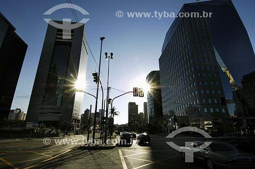  Cruzamento da Avenida Faria Lima com Avenida Juscelino - São Paulo - SP - Brasil  - São Paulo - São Paulo - Brasil