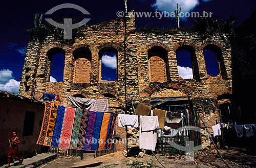  Ruínas do antigo teatro - Laranjeiras  - SE - Brasil

  O conjunto arquitetônico e paisagístico da cidade é Patrimônio Histórico Nacional desde 18-06-1996.  - Laranjeiras - Sergipe - Brasil