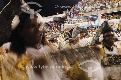  Bateria da Unidos da Tijuca - Carnaval - Rio de Janeiro - RJ - Brasil - Carnaval 2006  - Rio de Janeiro - Rio de Janeiro - Brasil