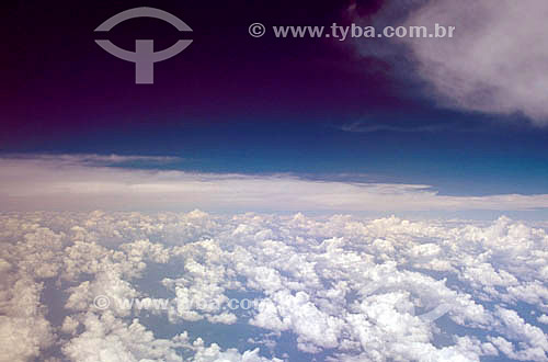  Imagem aérea de nuvens 