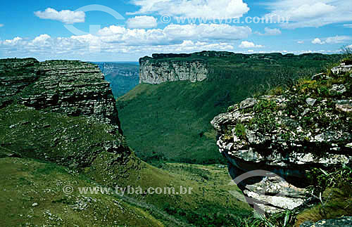  Vista do Parque Nacional da Chapada Diamantina - Bahia - Brasil / Data: 2008 