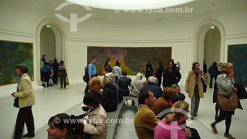  Museu L`orangerie - Jardins de Claude Monet - Paris - França - Outubro de 2007 