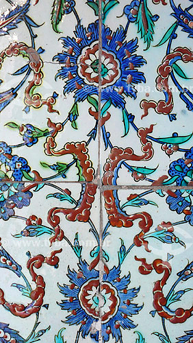  Detalhe - Palácio Topikapi (1475) - Estilo Clássico Otomano - Istambul - Turquia - Outubro de 2007 