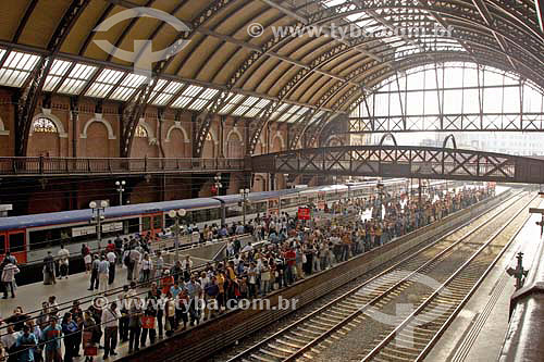  Estação ferroviária da Luz - São Paulo - SP - Brasil - março 2005  - São Paulo - São Paulo - Brasil