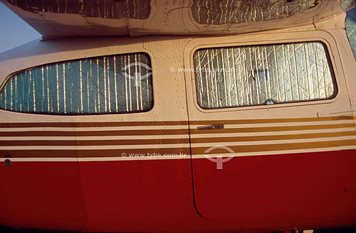  Detalhe da lateral de avião Cessna - Brasil 