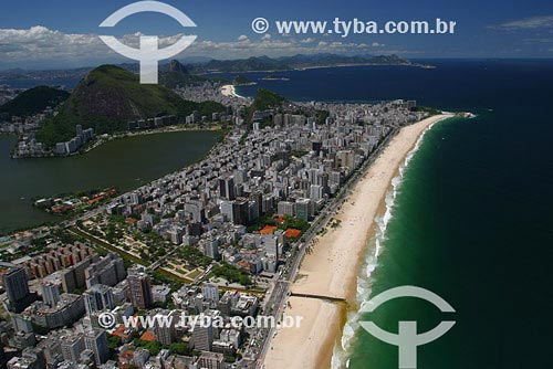  Assunto: Vista aérea dos bairros Ipanema e Lagoa Rodrigo de Freitas
Local: Rio de Janeiro - RJ - Brasil
Data: 16/10/2003 