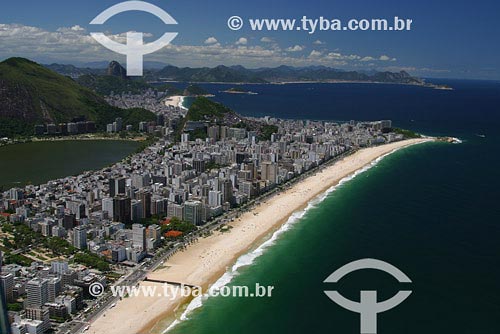  Assunto: Vista aérea dos bairros Ipanema e Lagoa Rodrigo de Freitas
Local: Rio de Janeiro - RJ - Brasil
Data: 16/10/2003 