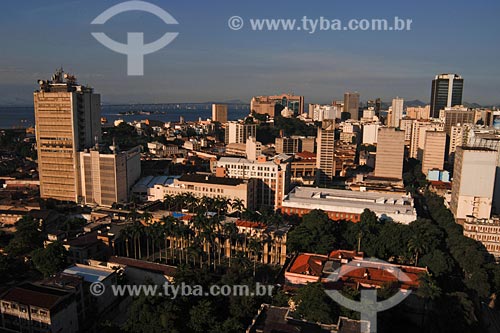  Assunto: Vista Panorâmica do Centro do Rio de Janeiro / Local: Bairro Centro - Rio de Janeiro - RJ - Brasil / Data: 03/2008 