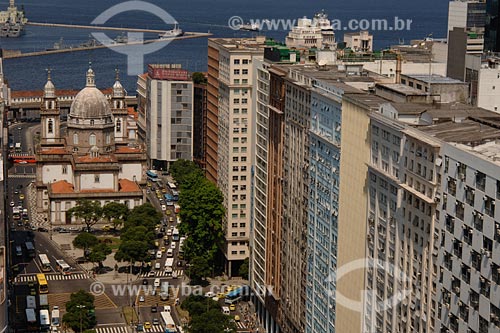  Assunto: Igreja da Candelária  na Avenida Presidente Vargas
 / Local: Bairro Centro - Rio de Janeiro - RJ - Brasil / Data: 01/2008 