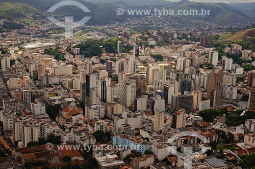  Assunto: Vista aérea do Centro da cidade de Juiz de Fora / Local: Minas Gerais / Data: 01/ 2008 