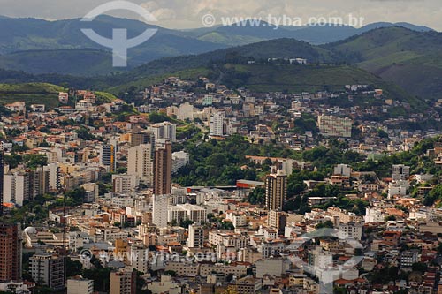  Assunto: Vista aérea do Centro da cidade de Juiz de Fora / Local: Minas Gerais / Data: 01/ 2008 