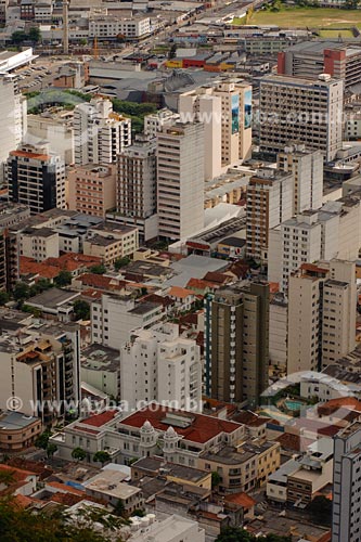  Assunto: Vista aérea do Centro da cidade de Juiz de Fora / Local: Minas Gerais / Data: 01/ 2008 