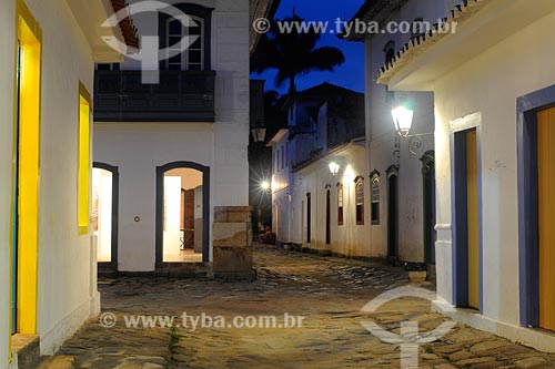  Assunto: Rua de pedras / Local: Paraty - RJ / Data:  fevereiro 2008 