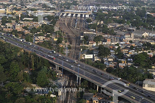  Assunto: Vista aérea da Avenida Brasil / Local: Deodoro - Rio de Janeiro - RJ - Brasil / Data: Novembro de 2008 