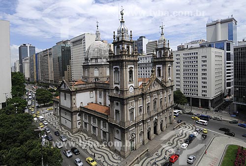  Assunto: Igreja da Candelária / 
Local: Rio de Janeiro - RJ - Brasil / 
Data: Novembro de 2008 