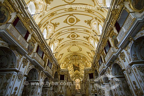  Assunto: Interior da igreja Nossa Senhora do Carmo da Antiga Sé / Local: Rio de Janeiro - RJ - Brasil / Data: Dezembro de 2008 