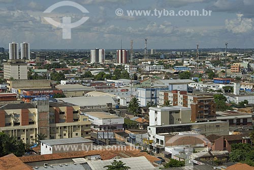  Asunto: Vista de cima do centro da cidade de Porto Velho / 
Local: Porto Velho - Rondonia - Brasil / 
Data: 06/2008 