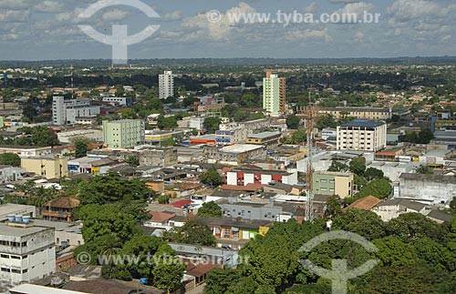  Asunto: Vista de cima do centro da cidade de Porto Velho / 
Local: Porto Velho - Rondonia - Brasil / 
Data: 06/2008 