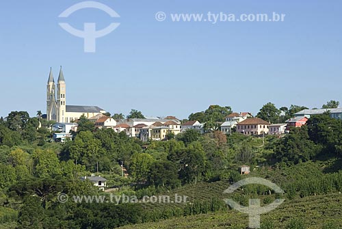  Assunto: Vista da cidade de Monte Belo do Sul / 
Local: Monte Belo do Sul - Rio Grande do Sul - Brasil / 
Data: 03/2008 