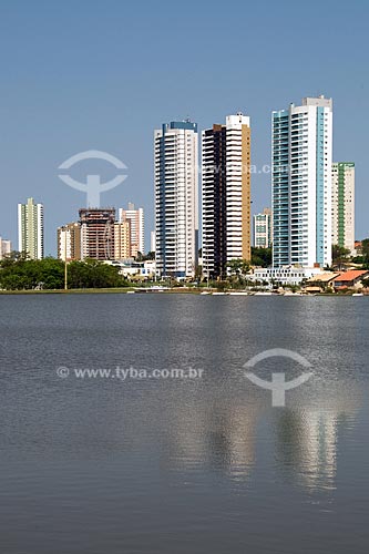  Assunto: Vista da cidade de Campo Grande - Lago do córrego Prosa / Local: Campo Grande - Mato Grosso do Sul (MS) / Data: Outubro de 2008 