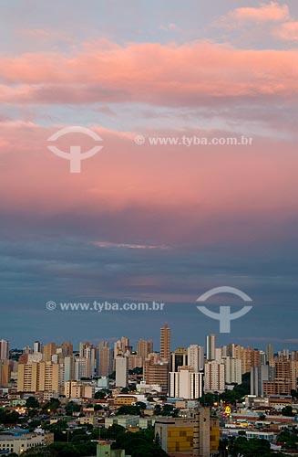  Assunto: Vista Panorâmica de Campo Grande ao entardecer / Local: Campo Grande - Mato Grosso do Sul (MS) / Data: Janeiro de 2009 