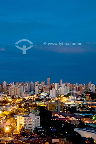  Assunto: Vista Panorâmica de Campo Grande à noite / Local: Campo Grande - Mato Grosso do Sul (MS) / Data: Janeiro de 2009 