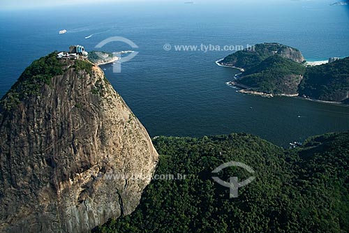  Assunto: Vista aérea do Pão de Açúcar / Local: Rio de Janeiro - RJ - Brasil / Data: Outubro de 2009 