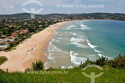  Assunto: Vista geral da Praia de Geribá  / Local:  Búzios - Rio de Janeiro - RJ - Brasil  / Data: 2009 