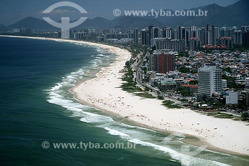  Assunto: Vista aérea da Barra da Tijuca  / Local:  Rio de Janeiro - RJ - Brasil  / Data: 11/2009 