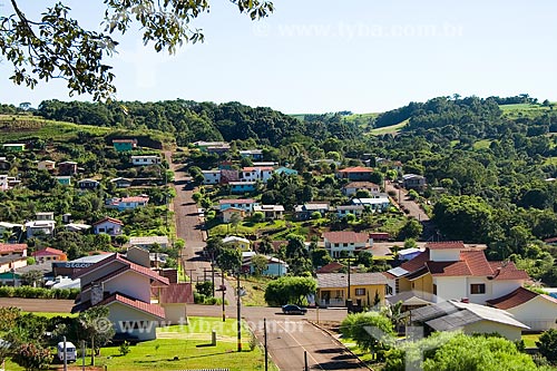  Assunto: Vista da cidade / Local: Descanso - Santa Catarina - Brasil / Data: 02/2010 