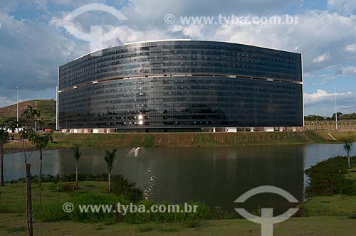  Assunto: Cidade Administrativa Presidente Tancredo Neves - Edifícios Minas e Gerais - projeto arquitetônico assinado por Oscar Niemeyer  / Local:  Belo Horizonte - MG - Brasil  / Data: 28/04/2010 