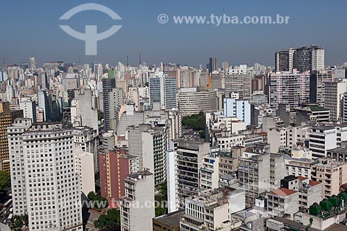  Assunto: Vista aérea de São Paulo  / Local:  Centro de São Paulo - SP  / Data: 04/10/2010 