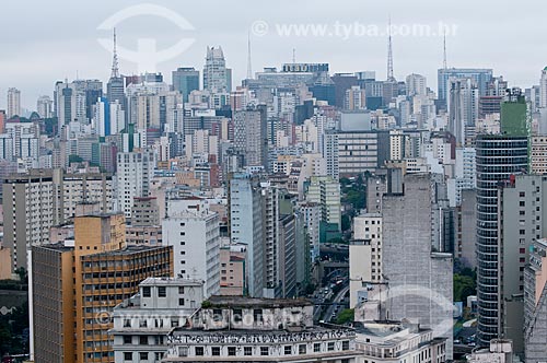 Assunto: Vista aérea de São Paulo  / Local:  Centro de São Paulo - SP  / Data: 04/10/2010 